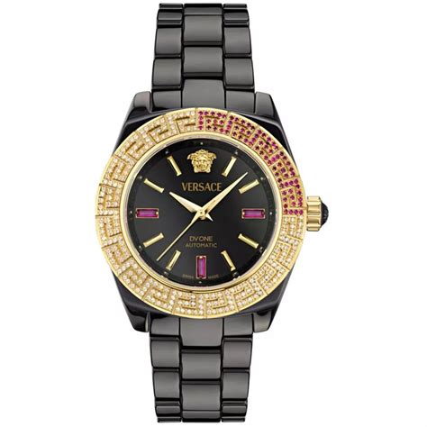 versace dv one diamond chronograph watch|Versace watches women price.